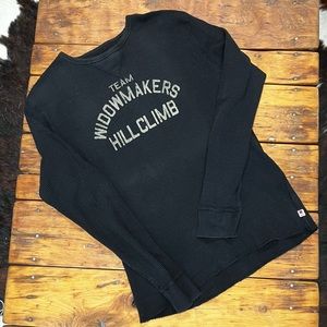 Lucky Brand “Team Widowmakers” waffle thermal. EUC